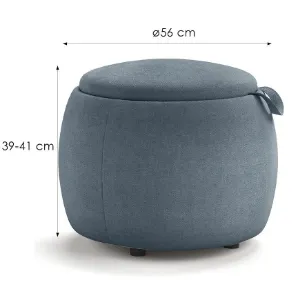 Obrazek Pufa Fiord Rebel 11 niebeiski