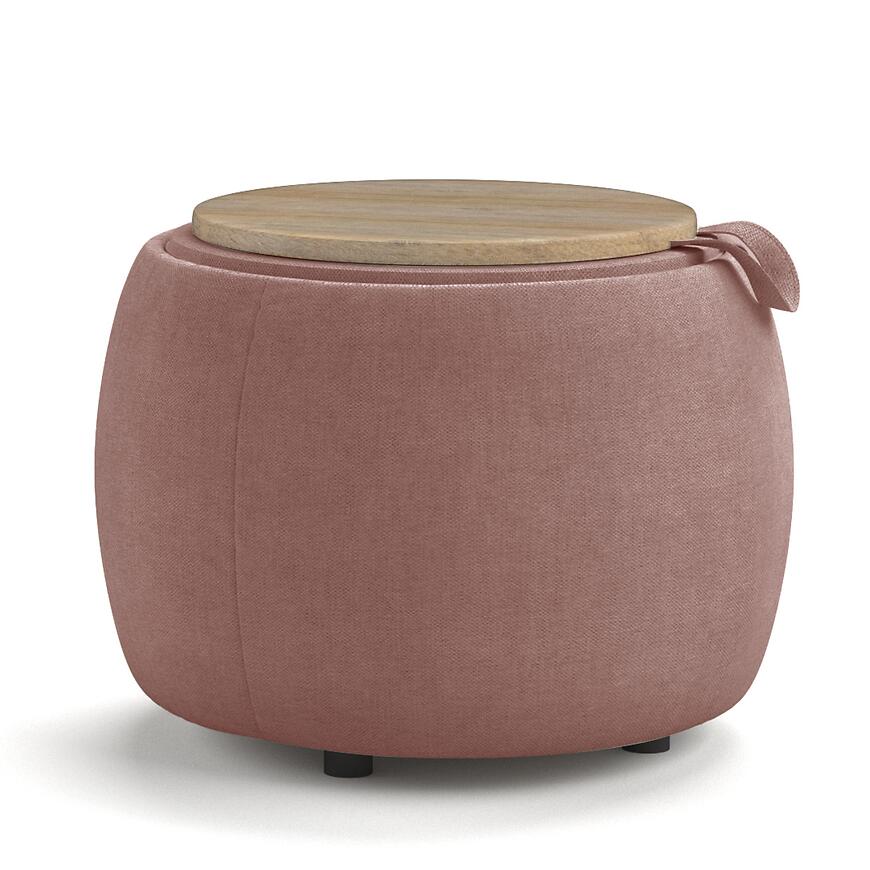 Pufa Fiord Rebel 7 różowy