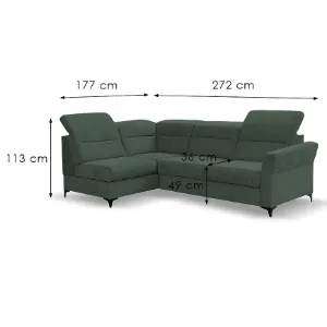 Obrazek Narożnik Denver L Eclipse 16 z funkcją spania