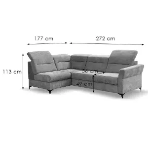 Obrazek Narożnik Denver L Eclipse 23 z funkcją spania