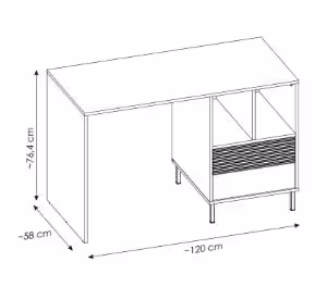 Obrazek Biurko Pozzi 2S POZB01