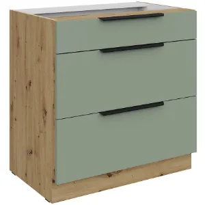 Obrazek Szafka Kuchenna Aria-Sa/Ar Anti Fingerprint 80d 3s Bb