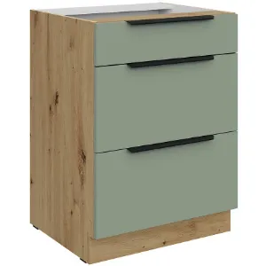 Obrazek Szafka Kuchenna Aria-Sa/Ar Anti Fingerprint 60d 3s Bb