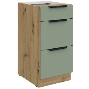 Obrazek Szafka Kuchenna Aria-Sa/Ar Anti Fingerprint 40d 3s Bb