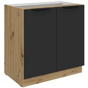 Obrazek Szafka Kuchenna Aria-Bl/Ar Anti Fingerprint 80d 2f Bb