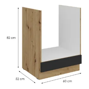 Obrazek Szafka Kuchenna Aria-Bl/Ar Anti Fingerprint 60dg Bb