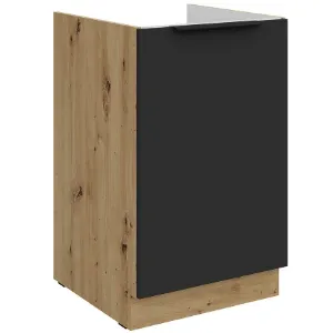 Obrazek Szafka Kuchenna Aria-Bl/Ar Anti Fingerprint 50zl 1f Bb