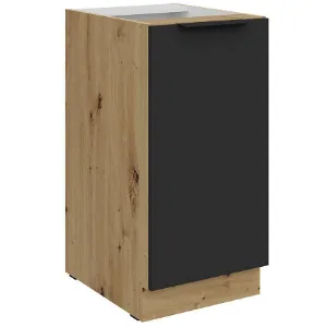 Obrazek Szafka Kuchenna Aria-Bl/Ar Anti Fingerprint 40d 1f Bb