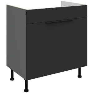 Obrazek Szafka Kuchenna Aria-Bl/Ant Anti Fingerprint 80zl 1s Bb