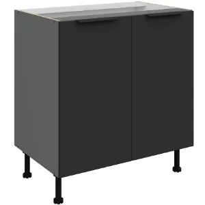 Obrazek Szafka Kuchenna Aria-Bl/Ant Anti Fingerprint 80d 2f Bb