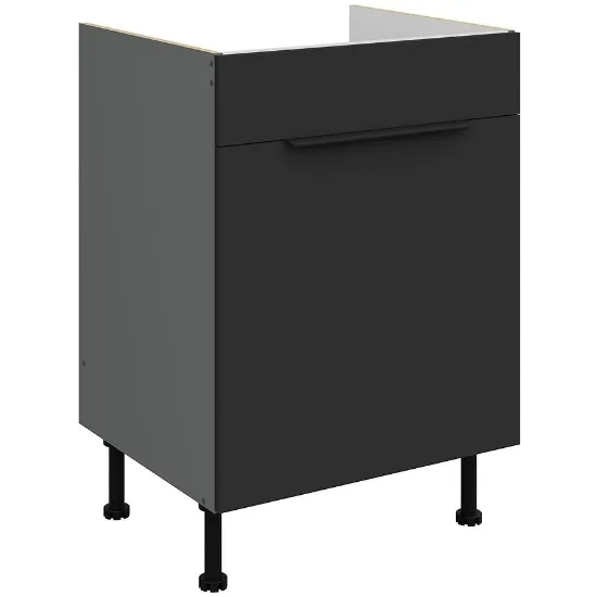 Obrazek Szafka Kuchenna Aria-Bl/Ant Anti Fingerprint 60zl 1s Bb