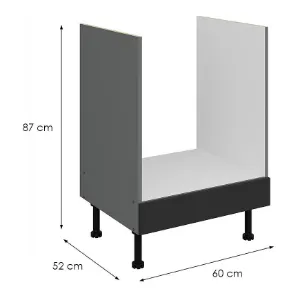 Obrazek Szafka Kuchenna Aria-Bl/Ant Anti Fingerprint 60dg Bb