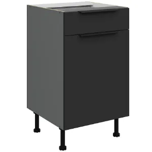 Obrazek Szafka Kuchenna Aria-Bl/Ant Anti Fingerprint 50d 1f 1s Bb