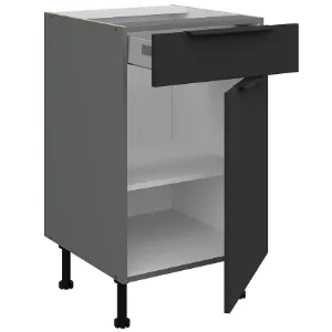 Obrazek Szafka Kuchenna Aria-Bl/Ant Anti Fingerprint 50d 1f 1s Bb