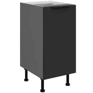 Obrazek Szafka Kuchenna Aria-Bl/Ant Anti Fingerprint 40d 1f Bb