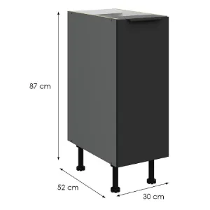 Obrazek Szafka Kuchenna Aria-Bl/Ant Anti Fingerprint 30d Cargo Bb
