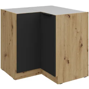 Obrazek Szafka Kuchenna Aria-Bl/Ar Anti Fingerprint 90x90 Dn 2f Bb