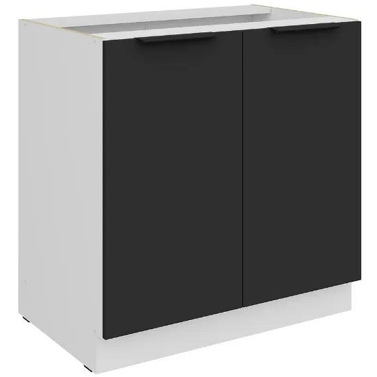 Obrazek Szafka Kuchenna Aria-Bl/Wh Anti Fingerprint 80d 2f Bb