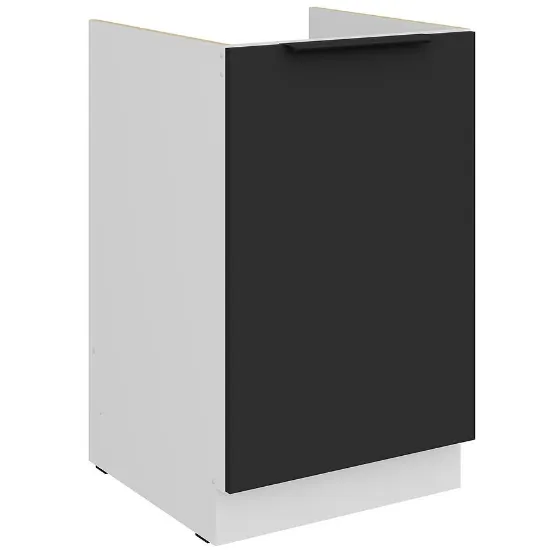 Obrazek Szafka Kuchenna Aria-Bl/Wh Anti Fingerprint 50zl 1f Bb