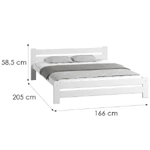 Obrazek Łóżko Agata 160 Białe