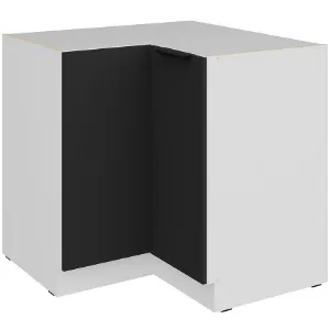 Obrazek Szafka Kuchenna Aria-Bl/Wh Anti Fingerprint 90x90 Dn 2f Bb