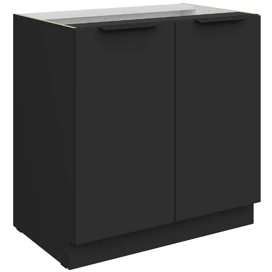 Obrazek Szafka Kuchenna Aria-Bl/Bl Anti Fingerprint 80d 2f Bb