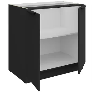 Obrazek Szafka Kuchenna Aria-Bl/Bl Anti Fingerprint 80d 2f Bb