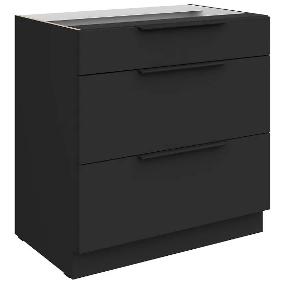 Obrazek Szafka Kuchenna Aria-Bl/Bl Anti Fingerprint 80d 3s Bb