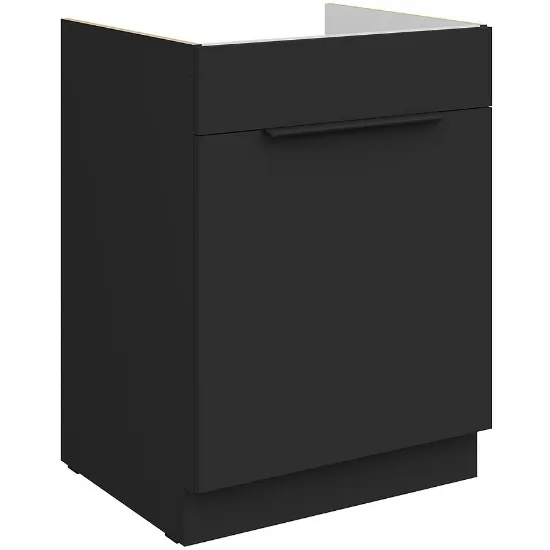 Obrazek Szafka Kuchenna Aria-Bl/Bl Anti Fingerprint 60zl 1s Bb