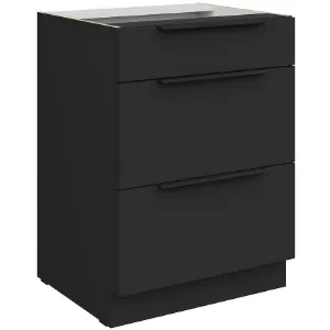 Obrazek Szafka Kuchenna Aria-Bl/Bl Anti Fingerprint 60d 3s Bb