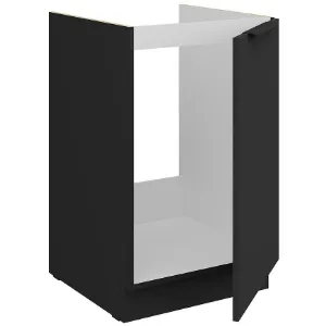 Obrazek Szafka Kuchenna Aria-Bl/Bl Anti Fingerprint 50zl 1f Bb