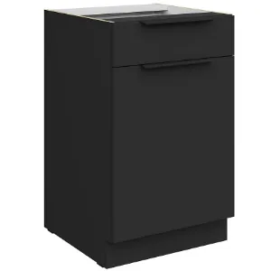 Obrazek Szafka Kuchenna Aria-Bl/Bl Anti Fingerprint 50d 1f 1s Bb