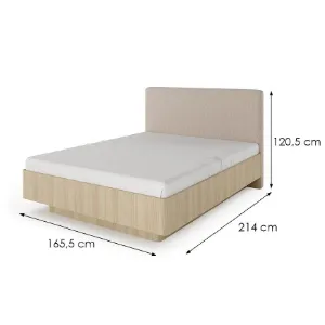 Obrazek Łóżko 160x200 Viki Dąb Barista