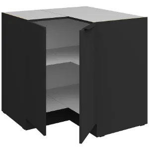 Obrazek Szafka Kuchenna Aria-Bl/Bl Anti Fingerprint 90x90 Dn 2f Bb