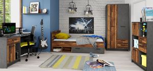 Obrazek Regał wysoki Nubi 1D2S NUBR01