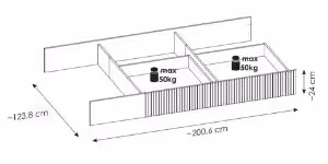 Obrazek Szuflada do łóżka Ricko RIKZ03