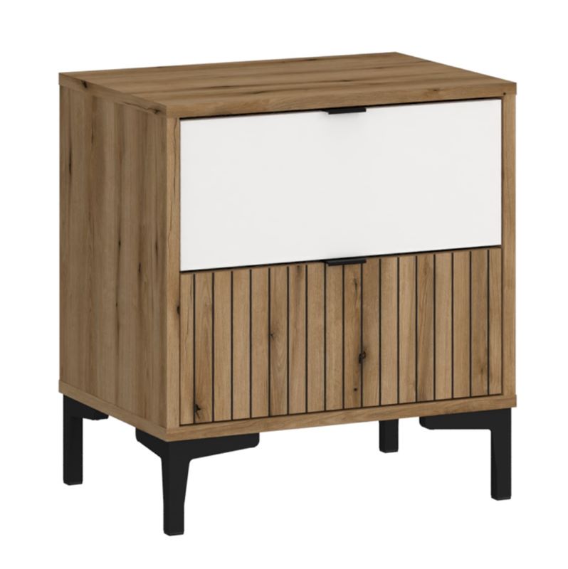 Szafka nocna z szufladami Ricko 2S RIKK06