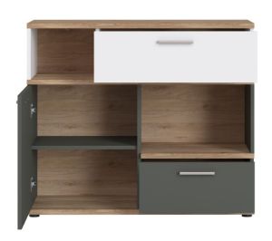 Obrazek Komoda jednodrzwiowa z szufladami Twenty 1D2S TWEK01