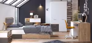 Obrazek Komoda jednodrzwiowa z szufladami Twenty 1D2S TWEK01