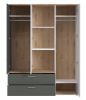 Obrazek Szafa trzydrzwiowa z szufladami Twenty 3D2S TWES03