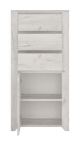 Obrazek Komoda jednodrzwiowa z szufladami Angel 1D3S Typ 35