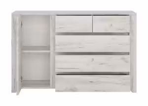 Obrazek Komoda jednodrzwiowa z szufladami Angel 1D5S Typ 41