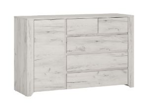 Obrazek Komoda jednodrzwiowa z szufladami Angel 1D5S Typ 41