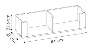 Obrazek Półka wisząca 84 cm Angel Typ 62