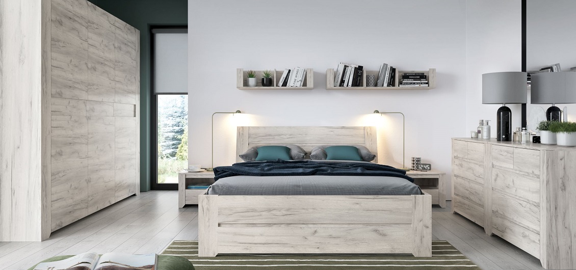 System Angel Biały Craft Sypialnia