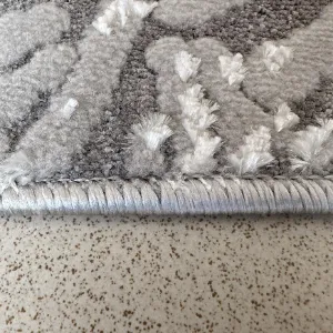 Obrazek Dywan Kingston 1,4/1,9 9198a srebrny/kremowy