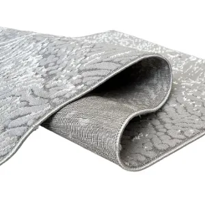 Obrazek Dywan Kingston 1,4/1,9 9198a srebrny/kremowy