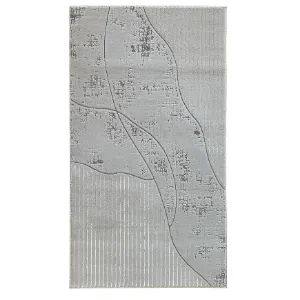 Obrazek Dywan Kingston 1,4/1,9 9205a srebrny/kremowy