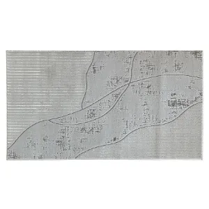 Obrazek Dywan Kingston 1,4/1,9 9205a srebrny/kremowy