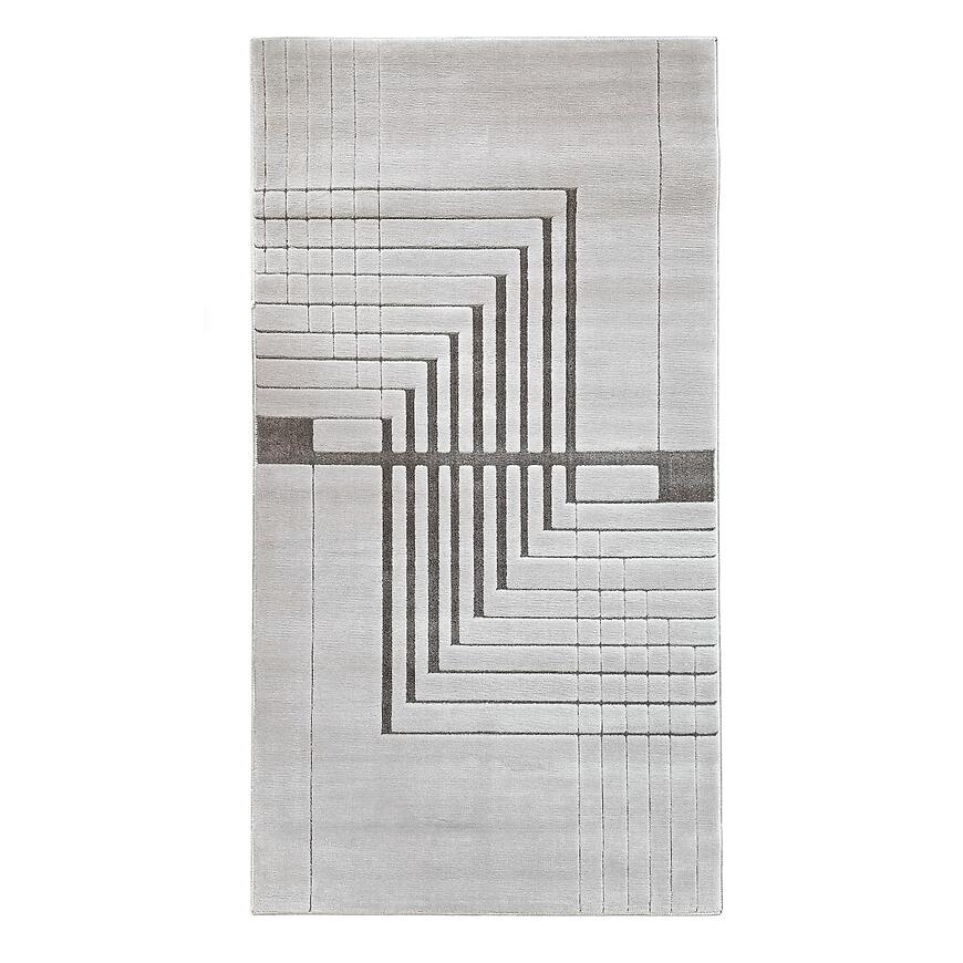 Dywan Kingston 1,4/1,9 9221a brązowy/brązowy